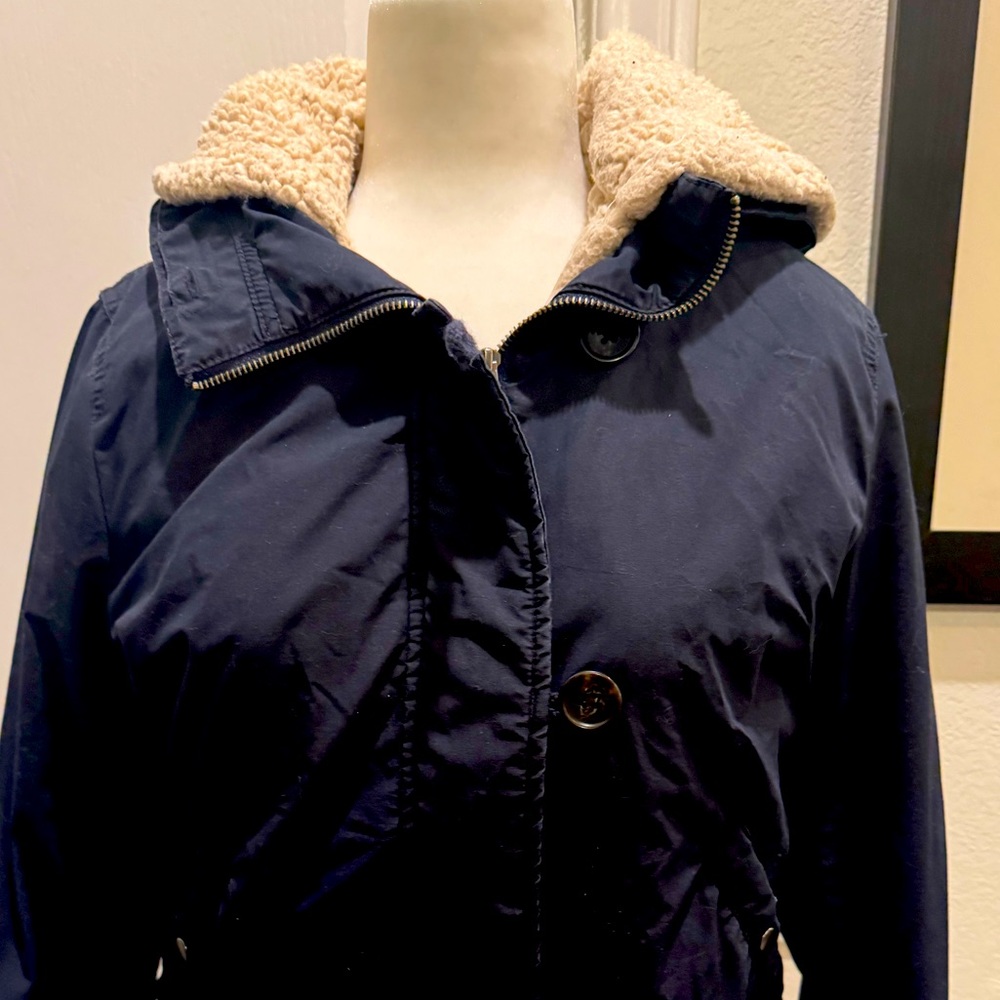 Uniqlo Navy Hooded Jacket